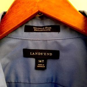 Lands’ End Women’s Tall Broadcloth button-down